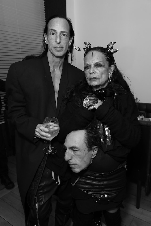 AnOther Magazine dinner Rick Owens Mich&#232;le Lamy