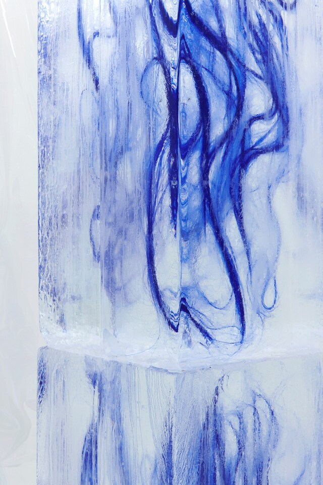 Donna Huanca WET SLIT exhibition Simon Lee London 2020