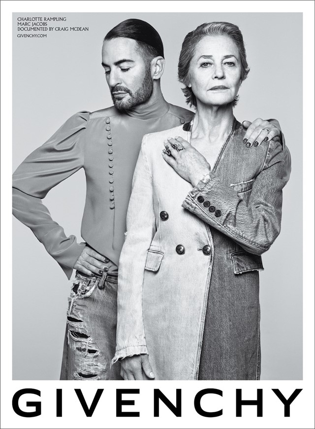 Givenchy Spring/Summer 2020 Marc Jacobs Charlotte Rampling