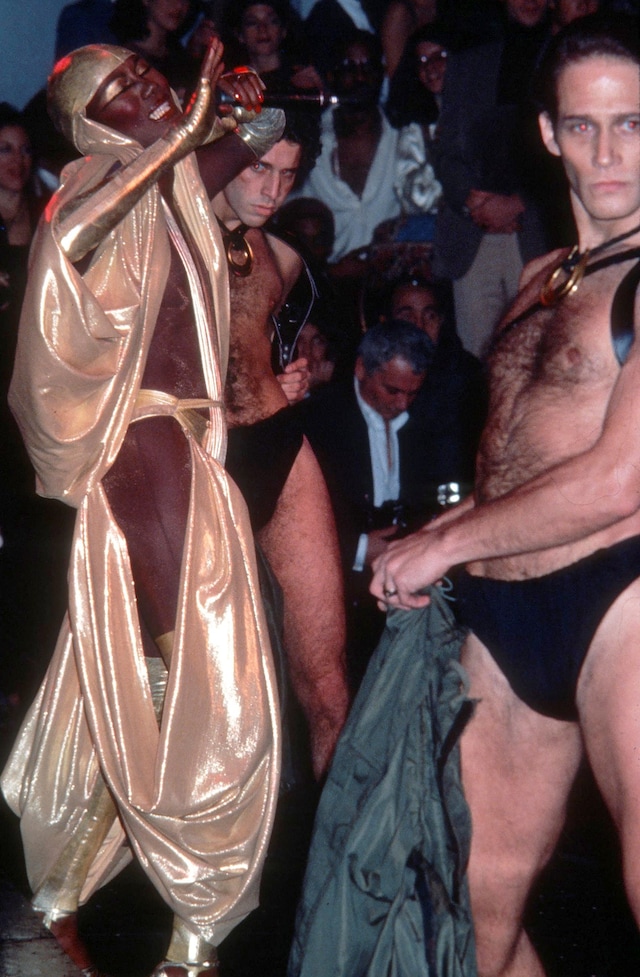 Studio 54 night club New York Pat Cleveland Jerry Hall
