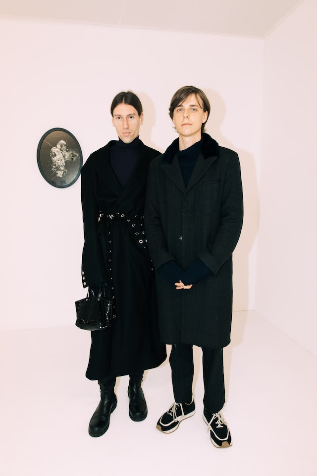 Ludovic de Saint Sernin and Simon B Morch