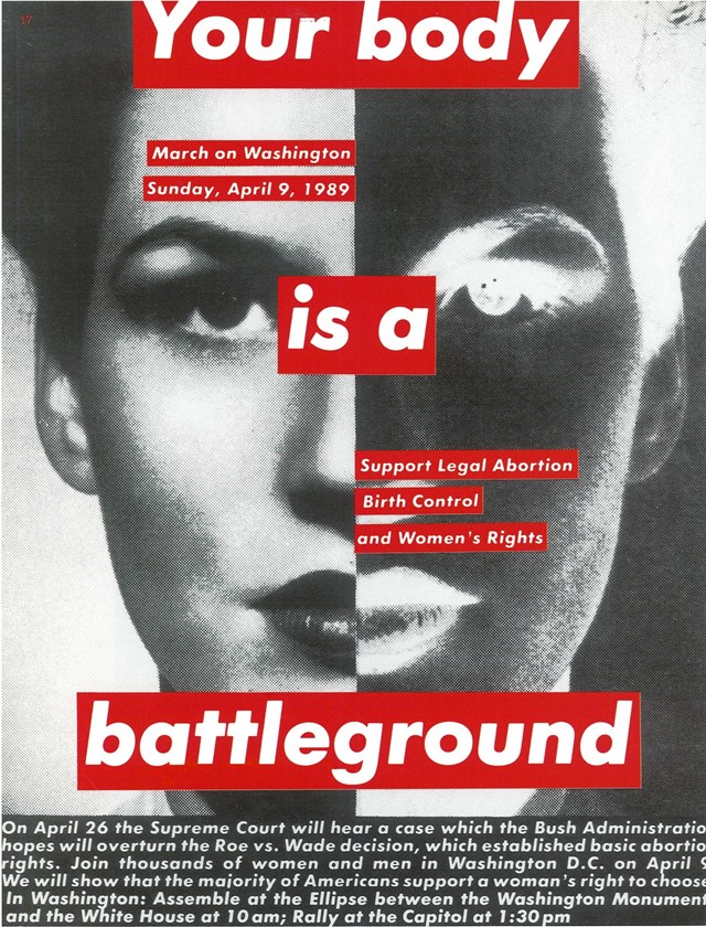 Barbara Kruger for AnOther Magazine Spring/Summer 2004
