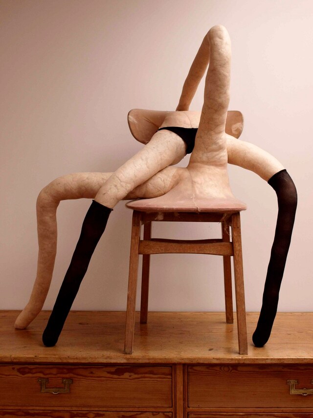 Sarah Lucas, Pepsi &amp; Cocky #12, 2009