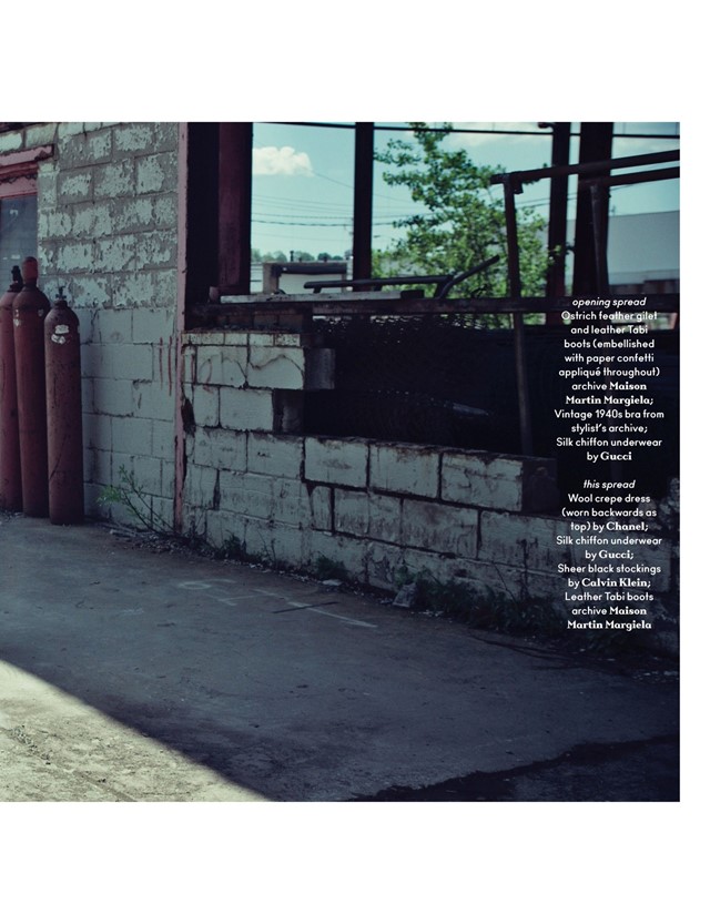 Rachel Weisz AnOther A/W11 Craig McDean Harland Miller