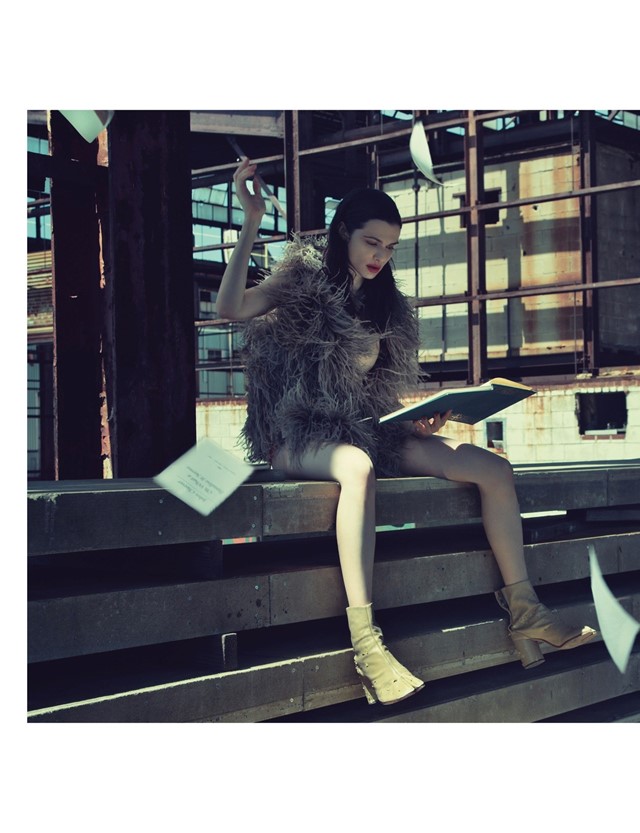 Rachel Weisz AnOther A/W11 Craig McDean Harland Miller