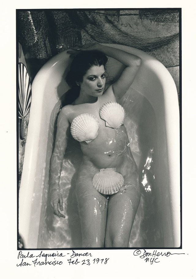 Don Herron Tub Shots Nude Photos 1980s Paula Sequira