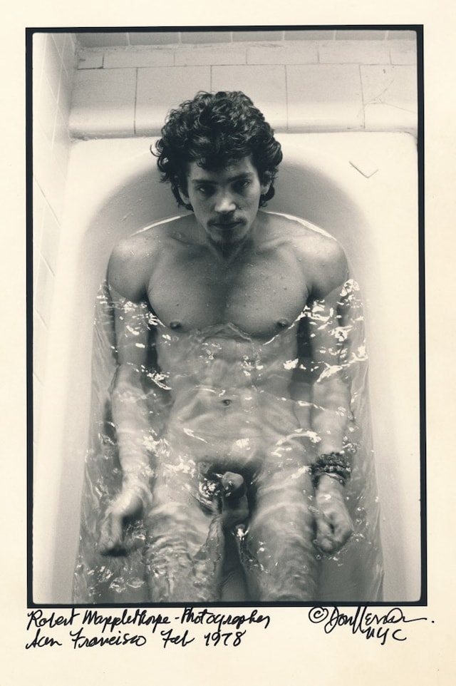 Don Herron Tub Shots Nude Photos 1980s Robert Mapplethorpe