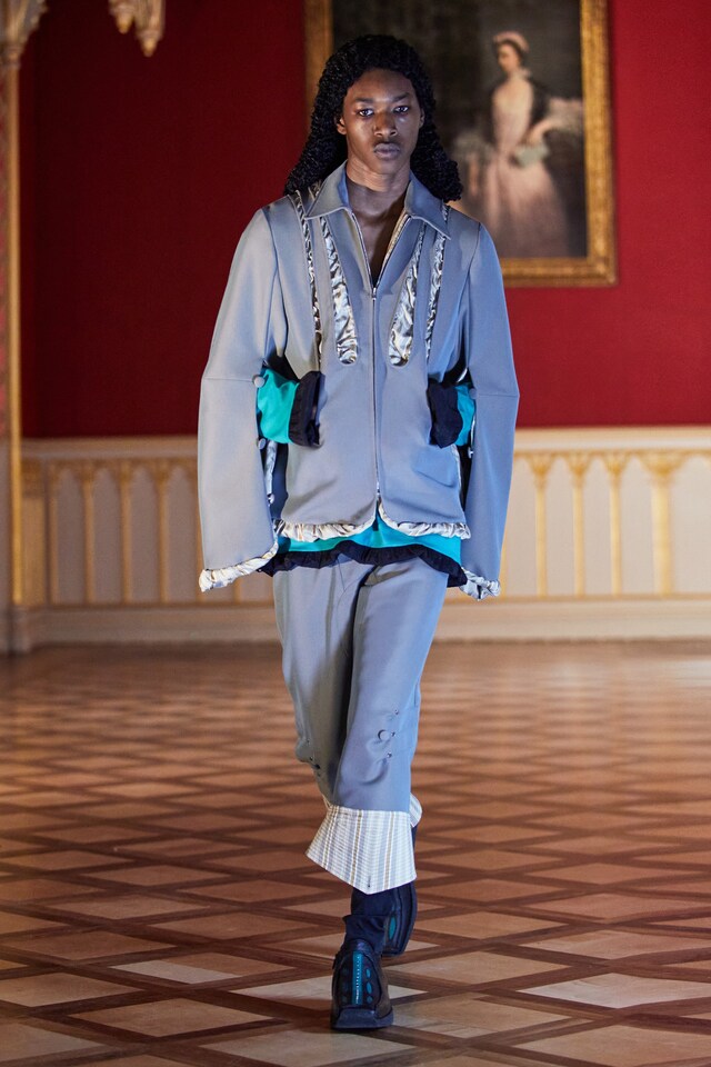 Kiko Kostadinov SS21 Menswear Look 1