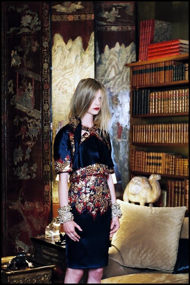 Chanel haute couture fittings