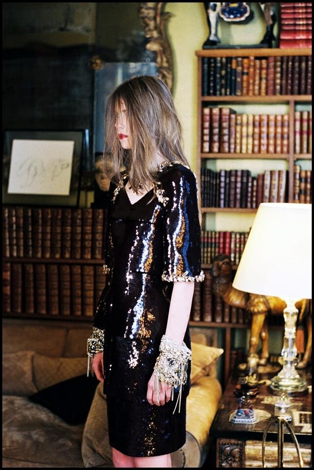 Chanel haute couture fittings