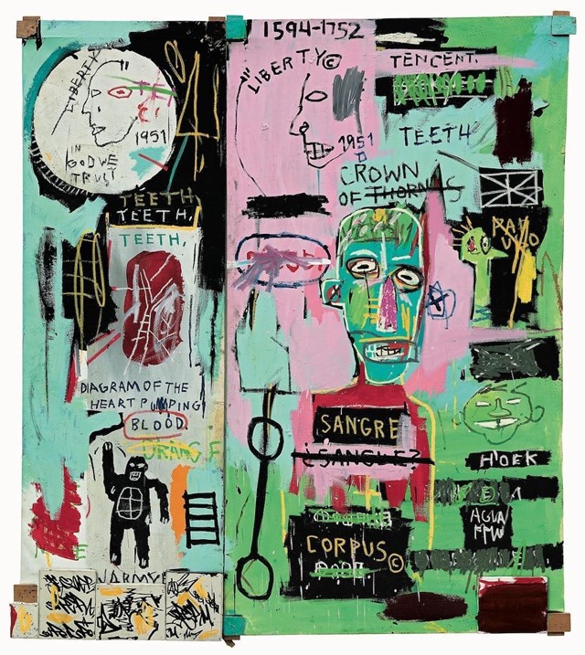 Jean-Michel Basquiat, In Italian (1983)