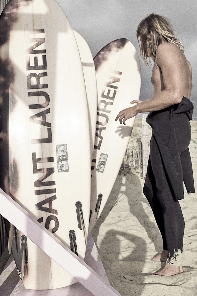 Saint Laurent Rive Droite / Dawn Patrol by Anthony Vaccarell