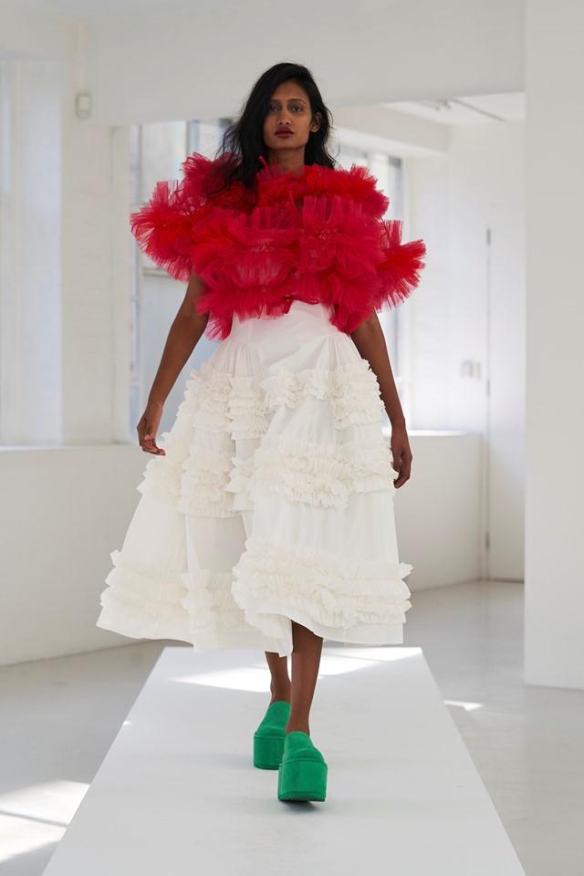Molly Goddard SS21 Spring/Summer 2021 LFW