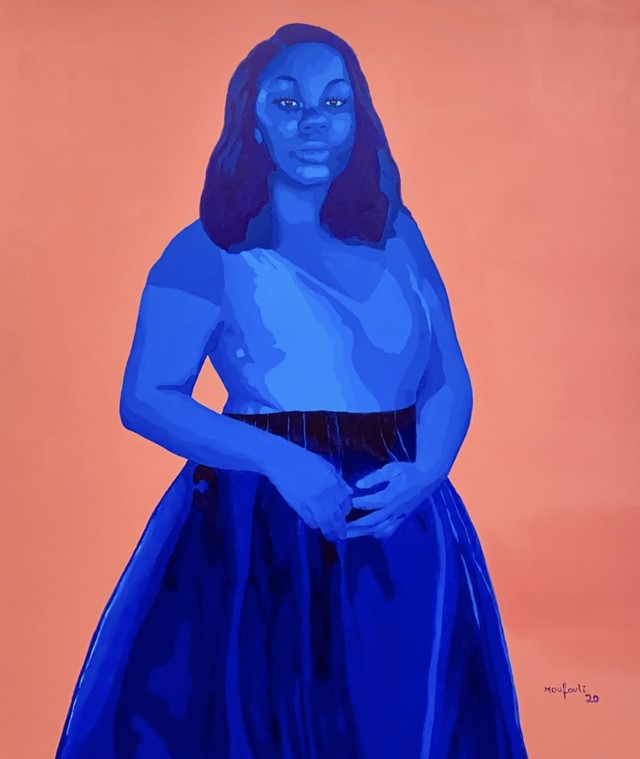 Moufouli Bello, Breonna Taylor, Acrylic on Canvas,