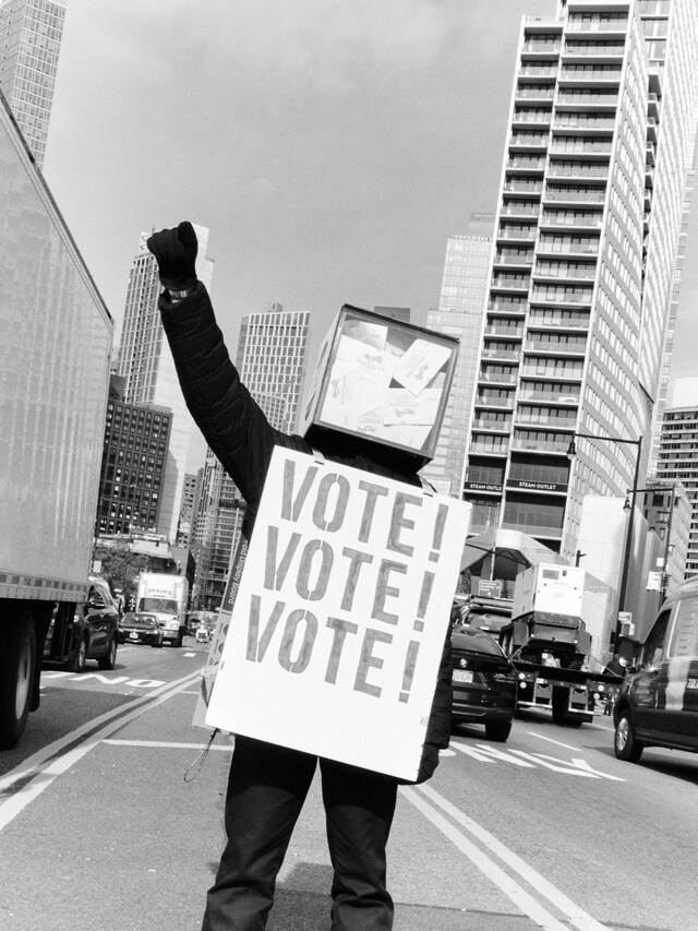 US election day 2020 New York City Devin Doyle