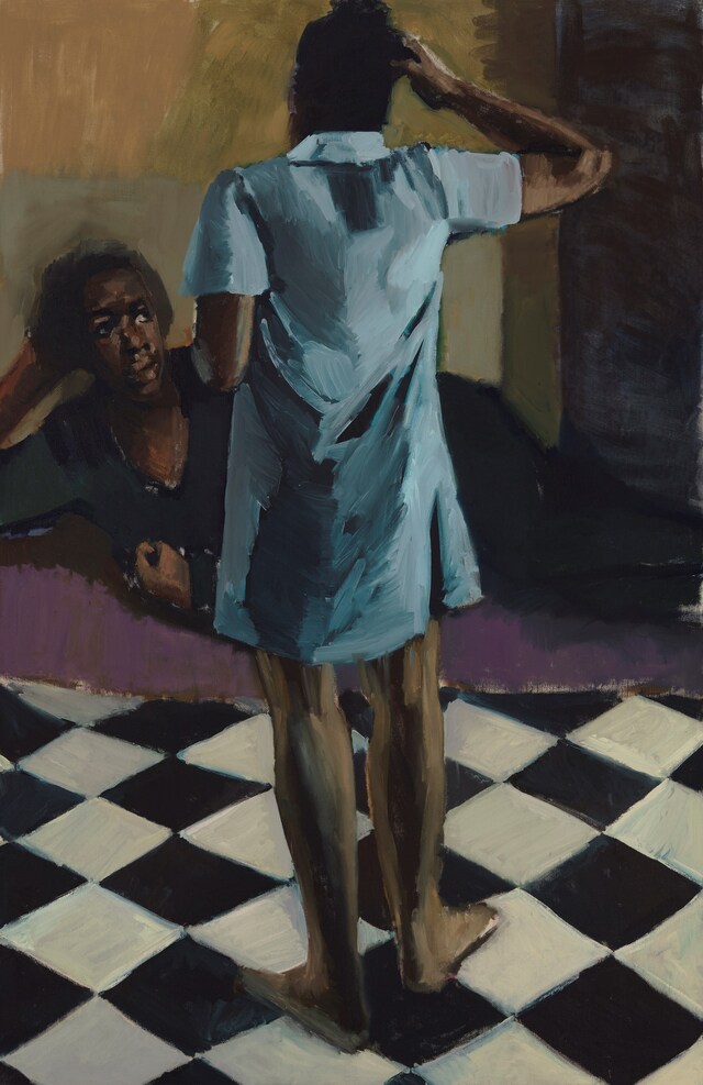 Lynette Yiadom-Boakye To Improvise a Mountain 2018 