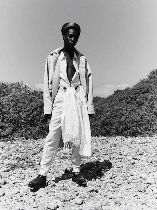A Portrait of Model Sekhou Dramé, Photographed in Italian Nature | AnOther