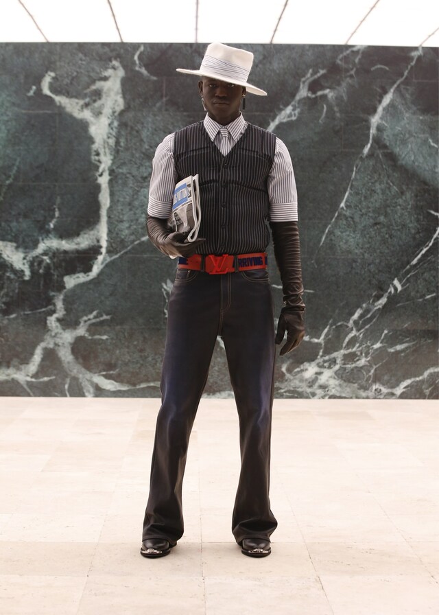 Louis Vuitton Autumn/Winter 2021 Virgil Abloh Ib Kamara