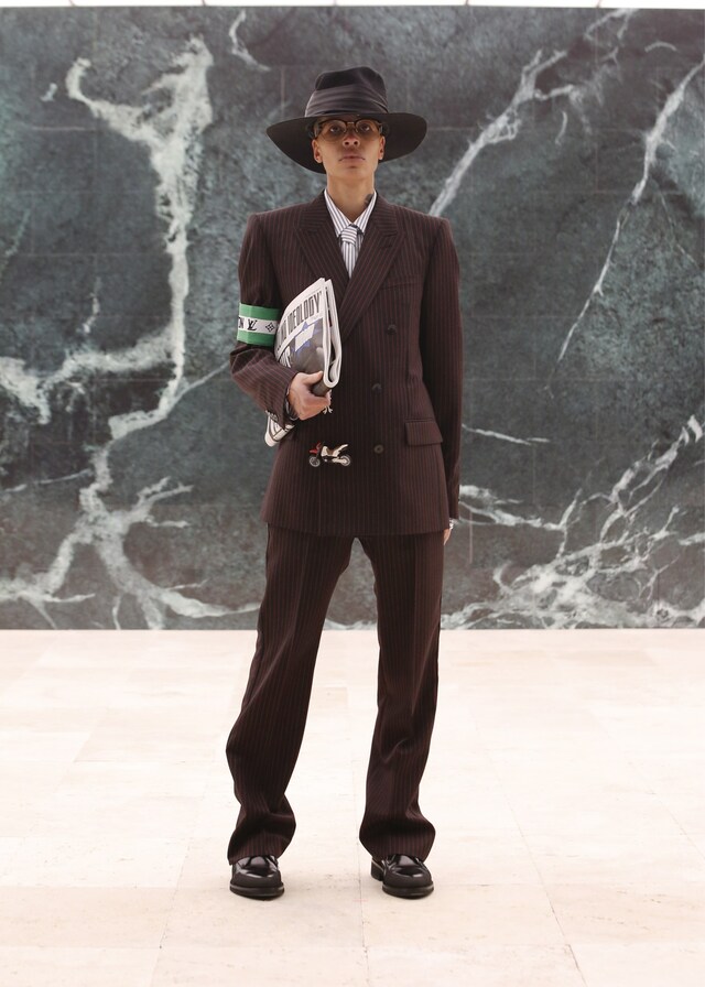 Louis Vuitton Autumn/Winter 2021 Virgil Abloh Ib Kamara
