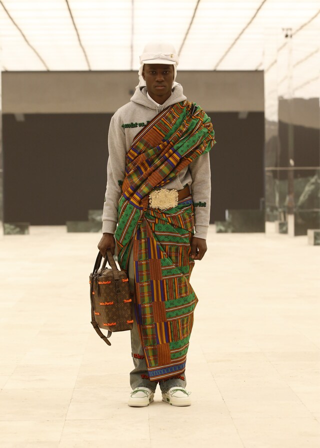 Louis Vuitton Autumn/Winter 2021 Virgil Abloh Ib Kamara