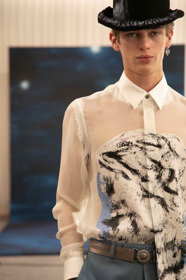 Dior Autumn/Winter 2021 Menswear Kim Jones Peter Doig