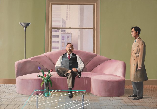 David Hockney, Henry Geldzahler and Christopher Scott, 1969,