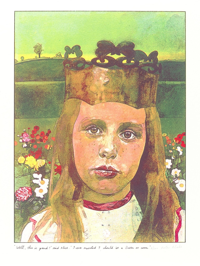 Print by Peter Blake from a suite illustrating &#39;Th