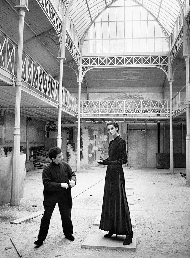 Peter Lindbergh Azzedine Alaïa &amp; Vanessa Duve, Paris, 1989