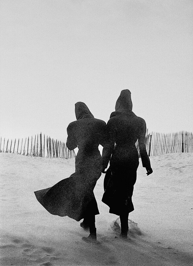 Peter Lindbergh Tatjana Patitz &amp; Linda Spierings, Le Touquet