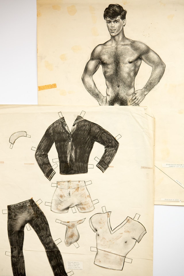 Miles Chapman’s collection of 20th-century male erotica