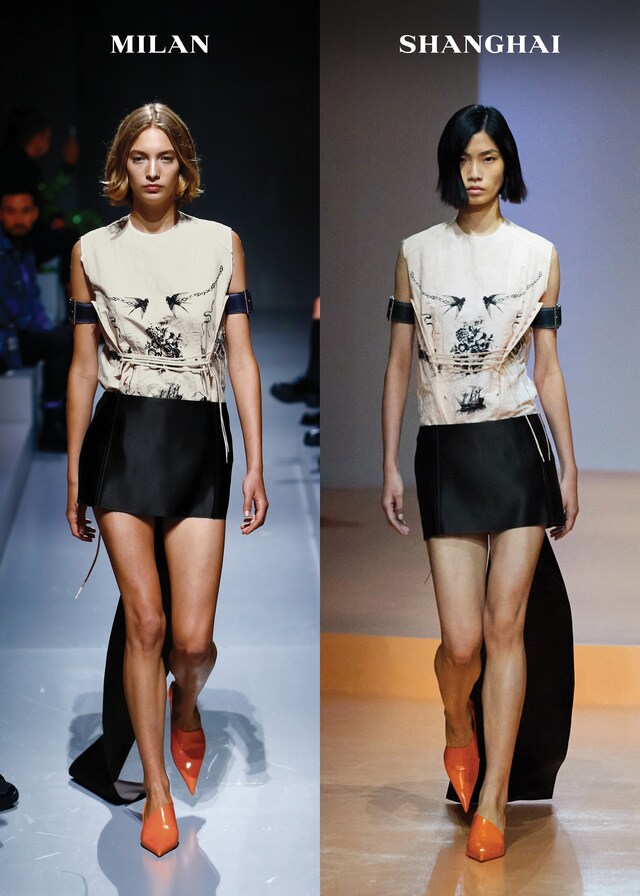 Prada Spring/Summer 2022 SS22 Raf Simons Milan Shanghai