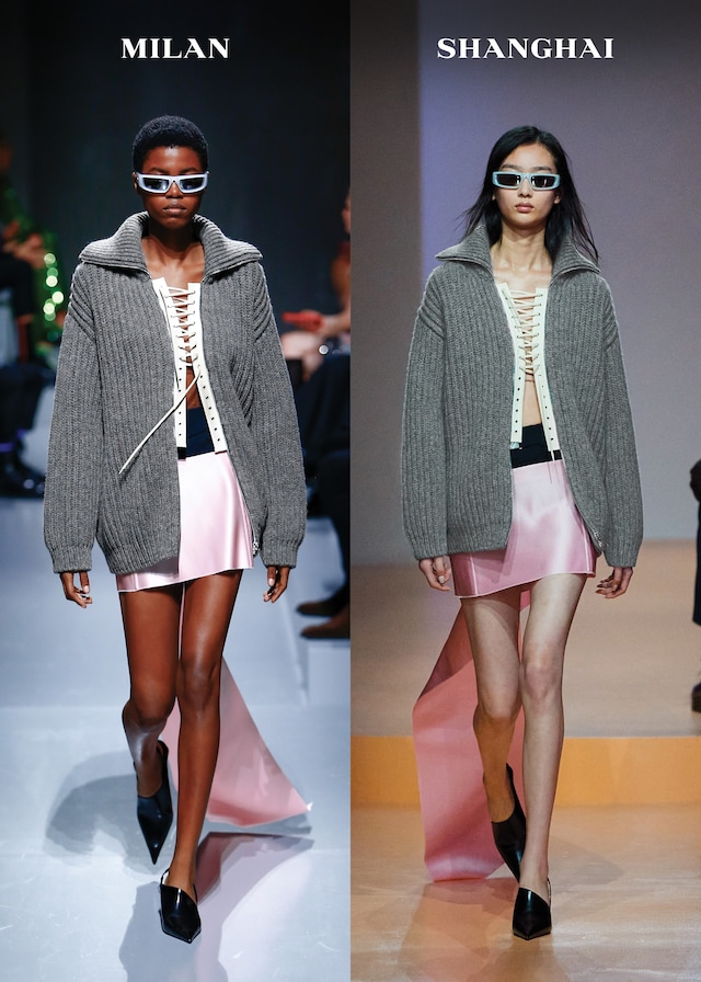 Prada Spring/Summer 2022 SS22 Raf Simons Milan Shanghai