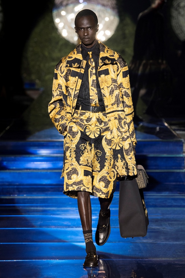 Versace Fendi Fendace collaboration Kim Jones Donatella
