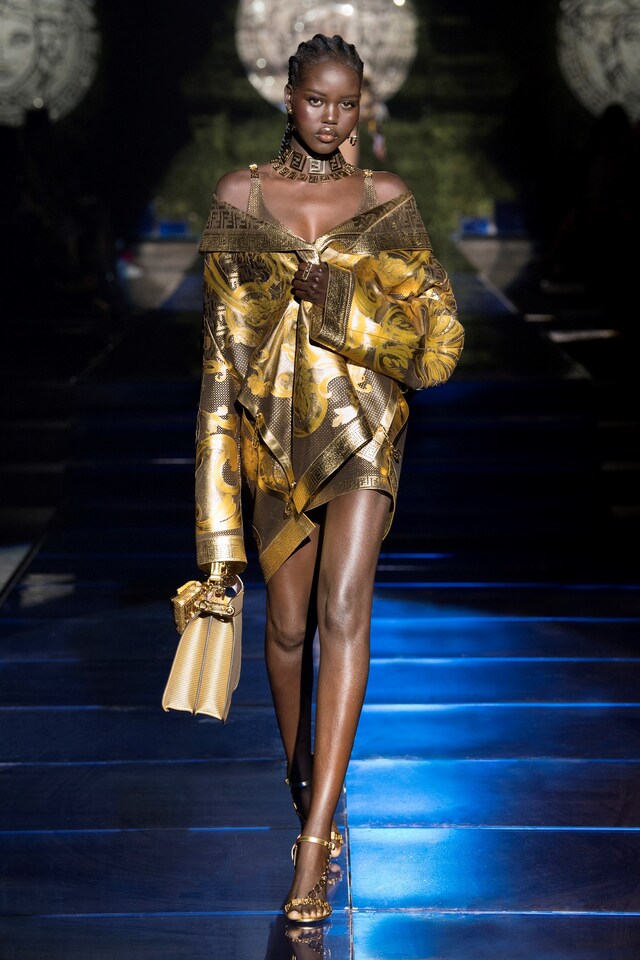 Versace Fendi Fendace collaboration Kim Jones Donatella
