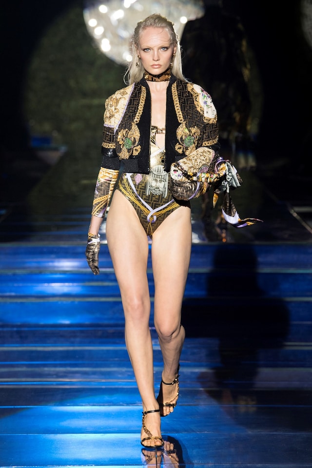 Versace Fendi Fendace collaboration Kim Jones Donatella