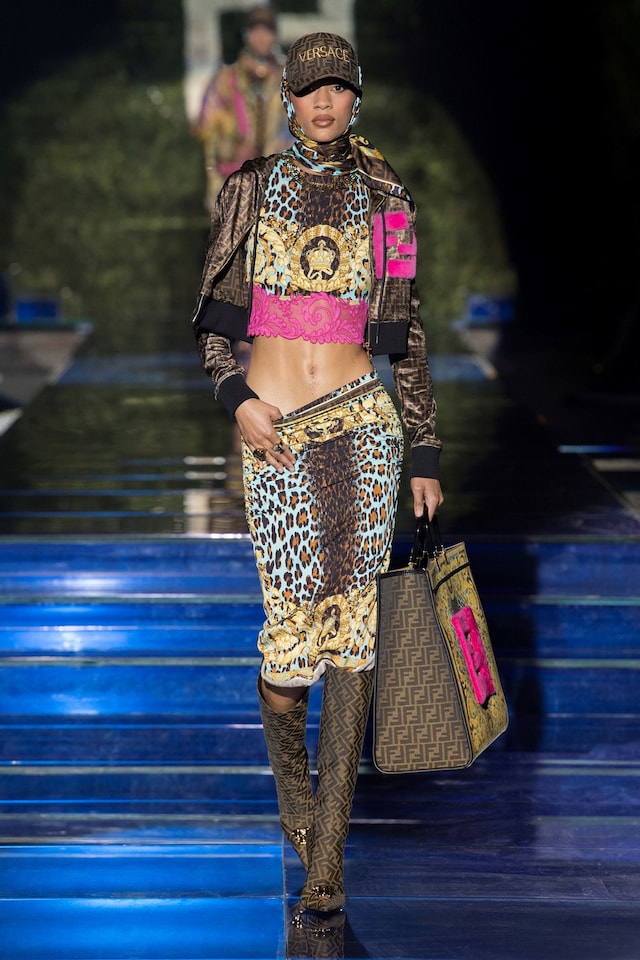 Versace Fendi Fendace collaboration Kim Jones Donatella