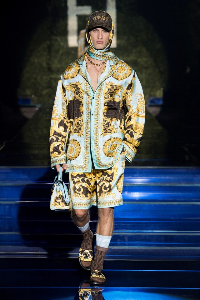 Versace Fendi Fendace collaboration Kim Jones Donatella