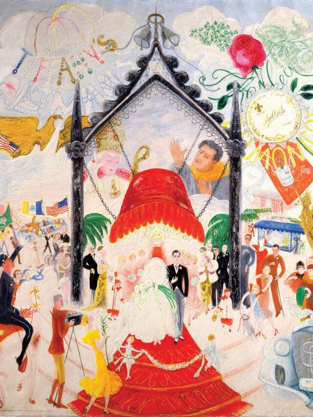 Cathedrals of Fifth Avenue, Florine Stettheimer 1931
