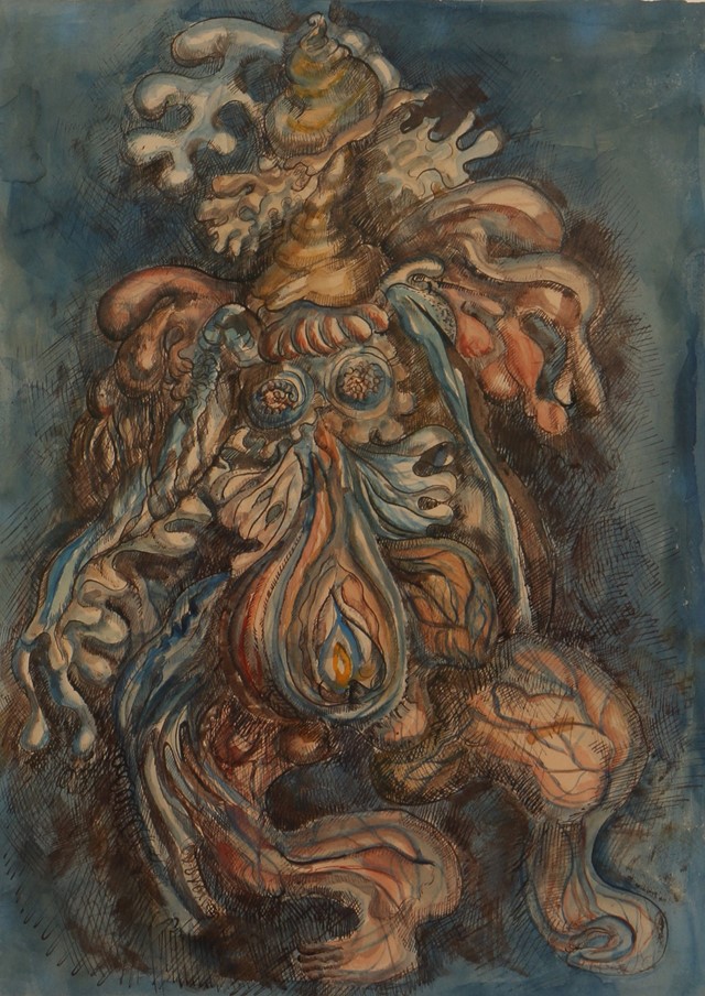 Amy Nimr - Untitled (Anatomical Corpse) 1940. She