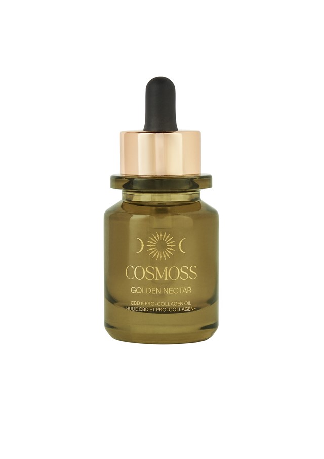 Golden Nectar CBD Pro Collagen Oil by Cosmoss