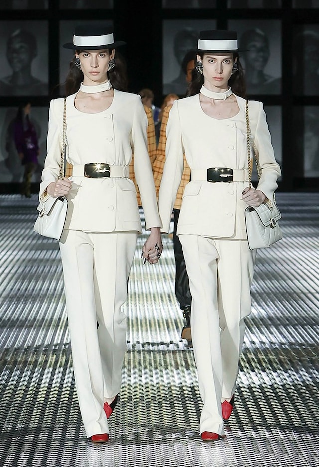 Gucci Spring/Summer 2023 SS23 Twinsberg twins show