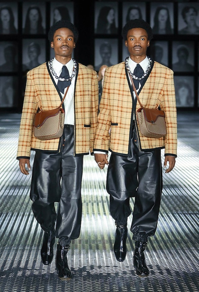Gucci Spring/Summer 2023 SS23 Twinsberg twins show
