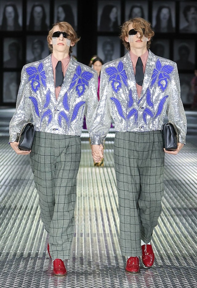 Gucci Spring/Summer 2023 SS23 Twinsberg twins show