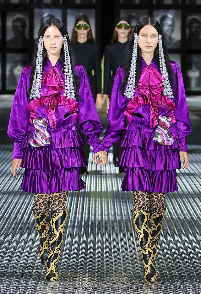 Gucci Spring/Summer 2023 SS23 Twinsberg twins show