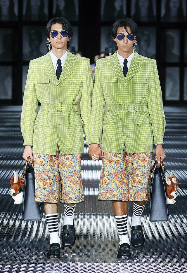 Gucci Spring/Summer 2023 SS23 Twinsberg twins show