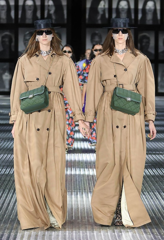 Gucci Spring/Summer 2023 SS23 Twinsberg twins show