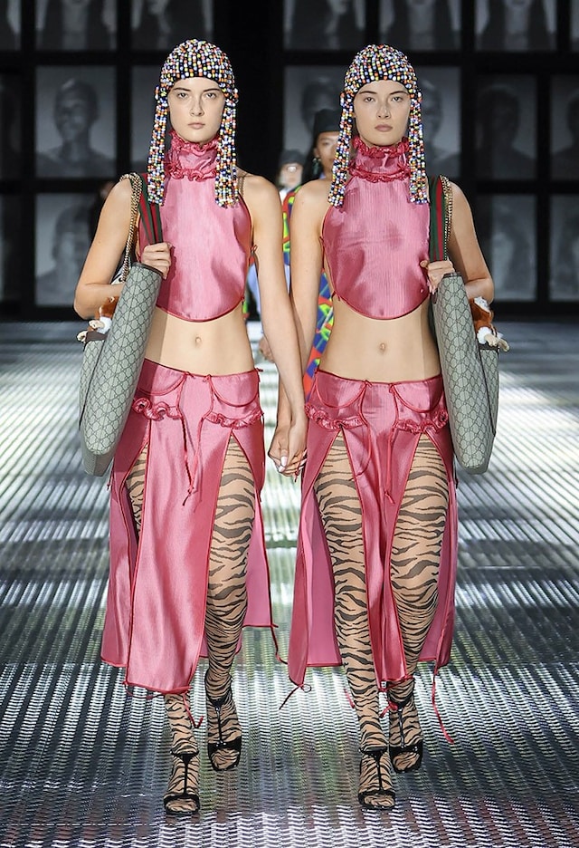 Gucci Spring/Summer 2023 SS23 Twinsberg twins show