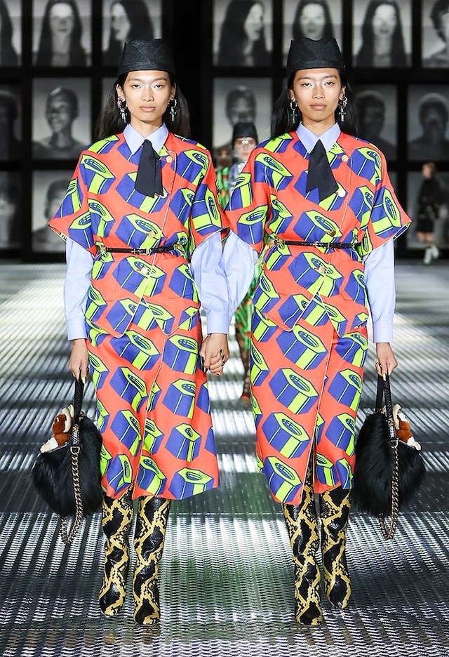Gucci Spring/Summer 2023 SS23 Twinsberg twins show