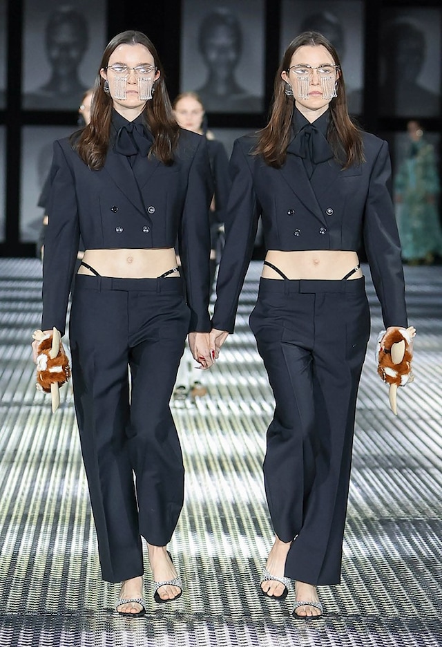 Gucci Spring/Summer 2023 SS23 Twinsberg twins show