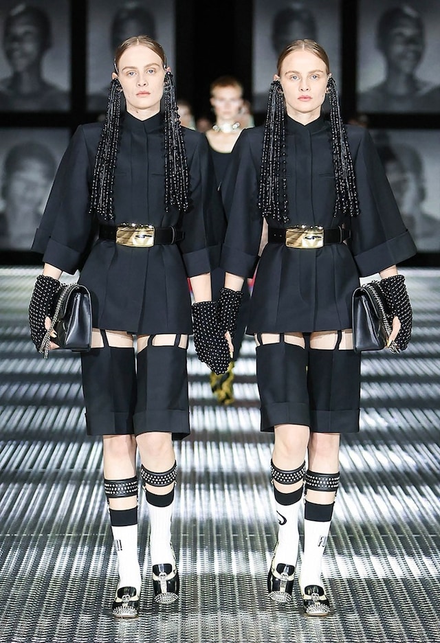 Gucci Spring/Summer 2023 SS23 Twinsberg twins show